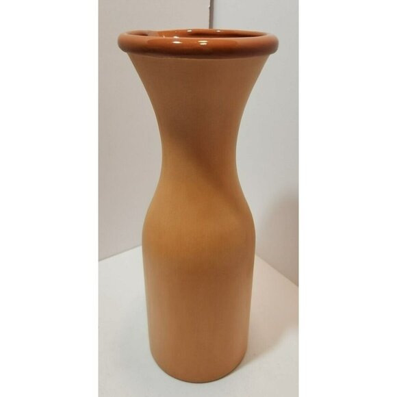 Vtg Cuisine Concepts Terra Cotta Wine Carafe One Liter in Box 11" Tall - Picture 4 of 10